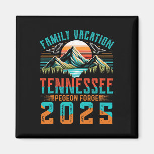 Aimant Tennessee Smoky Mountains Famille Vacation 2025 Co