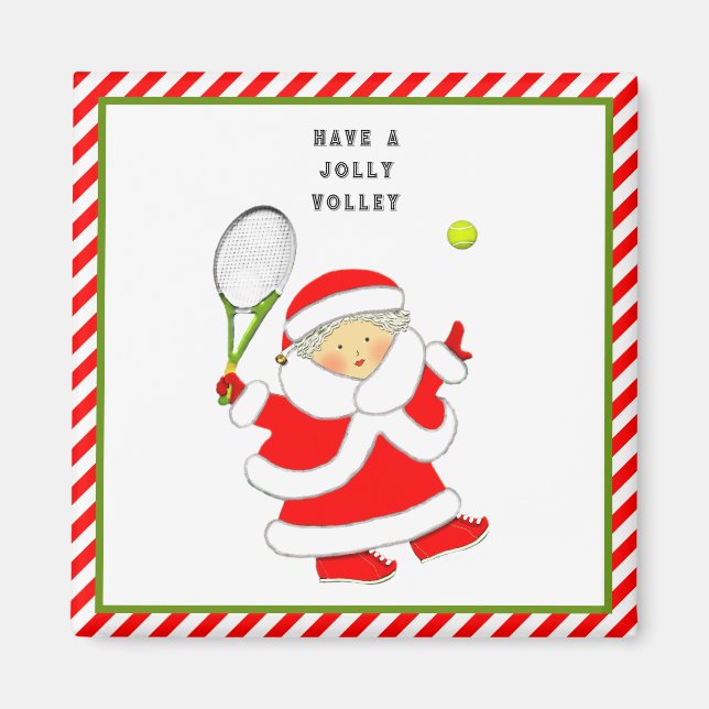 Aimant Tennis Stocking Stuffers (Devant)