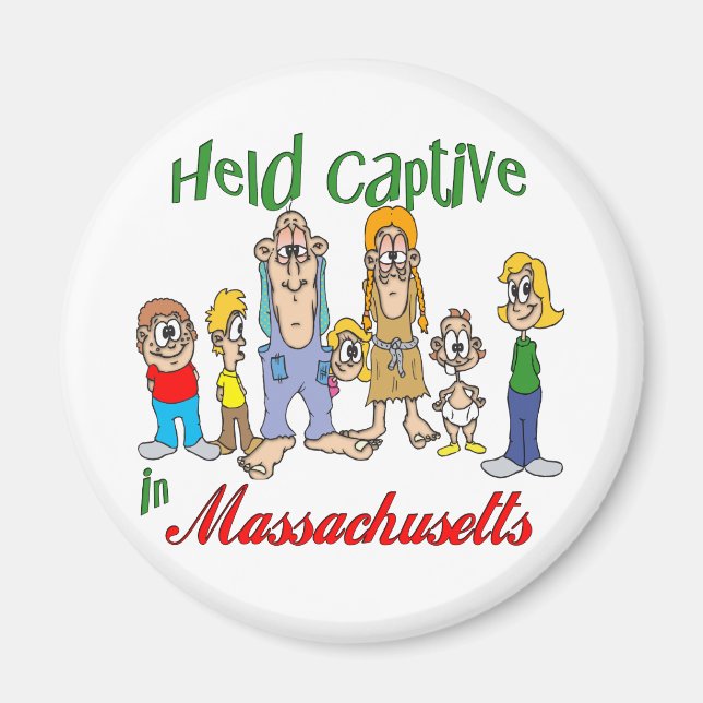 Aimant Tenu captif dans le Massachusetts (Devant)