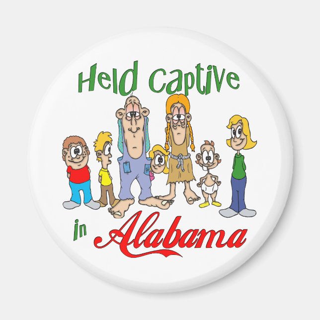 Aimant Tenu captif en Alabama (Devant)