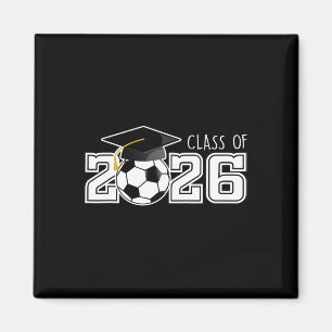 Aimant Terminé de la promotion 2026 Senior 2026 Soccer Ly