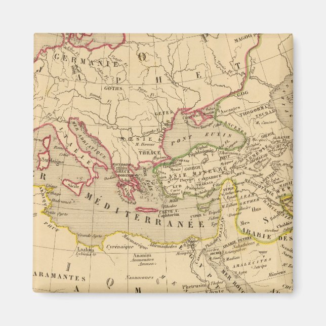 Aimant Terre aux trois fils de Noe (Devant)