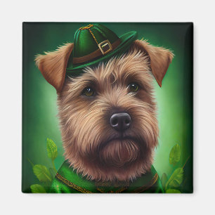 Aimant Terrier de la baie de Chesapeake en tenue de la Sa