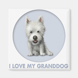 Aimant Terrier des montagnes occidental Granddog
