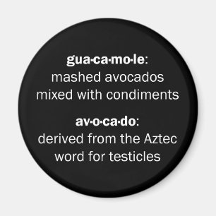 Aimant Testicules guacamoles