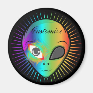 Aimant Tête Alien clignotante Tonnerre_Cove