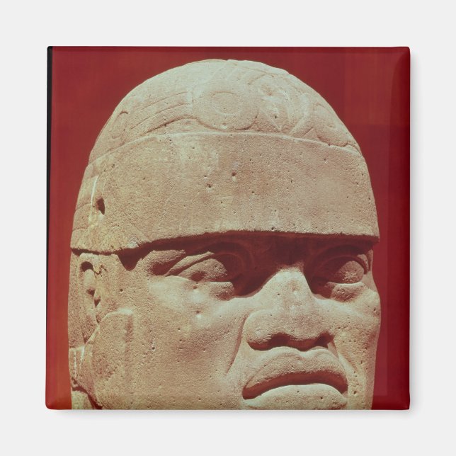 Aimant Tête colossale, Olmec (Devant)