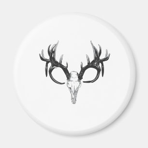 Aimant Tête de cerfs communs