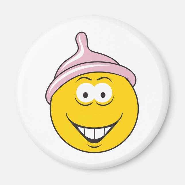 Aimant Tête de Condom (Devant)