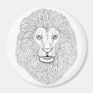 Aimant Tête de lion