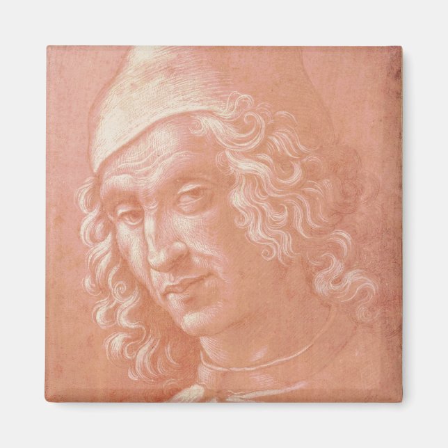 Aimant Tête d'un homme (Devant)