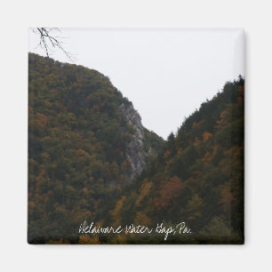 Aimant tête indienne, l'eau Gap, PA du Delaware