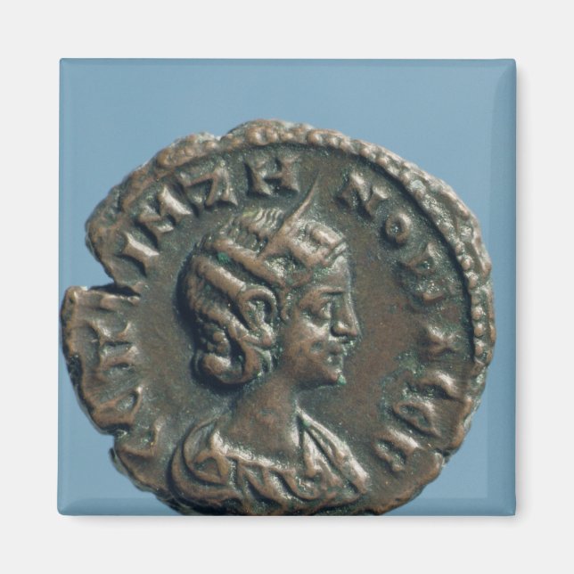 Aimant Tetrachm de Zenobia, reine de Palmyre (Devant)