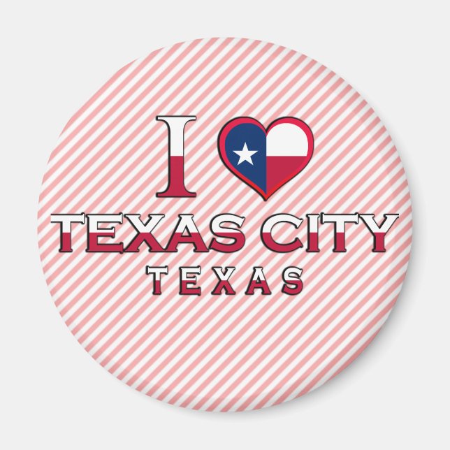 Aimant Texas City, Texas (Devant)
