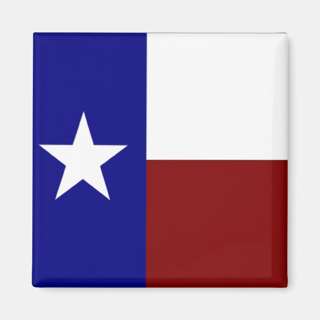 Aimant Texas : Drapeau du Texas (Devant)