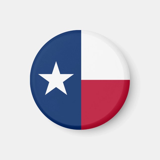 Aimant Texas State Flag USA (Devant)