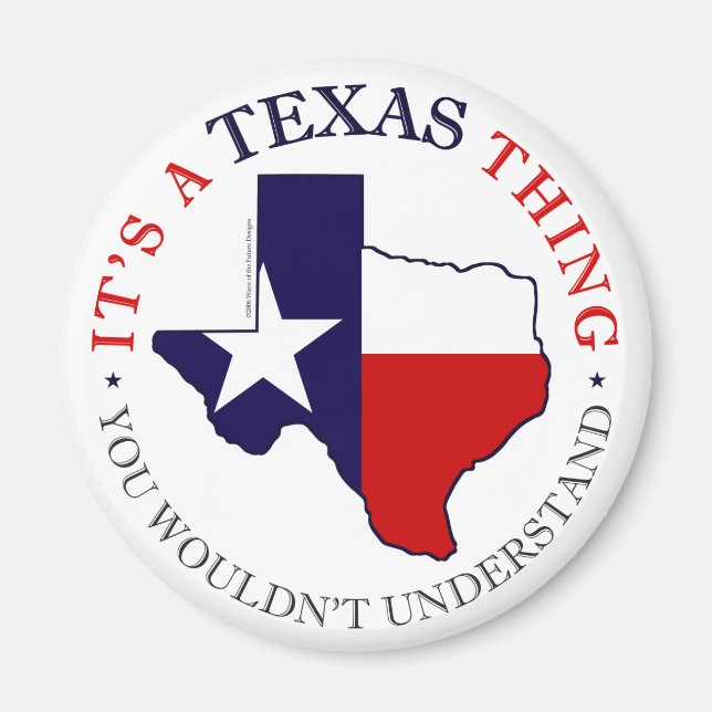 Aimant Texas Thing (Devant)
