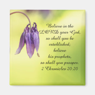Aimant Texte de la Bible 2 Chroniques 20:20