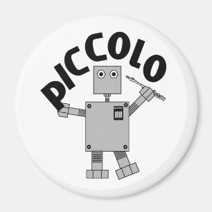 Aimant Texte du robot Piccolo