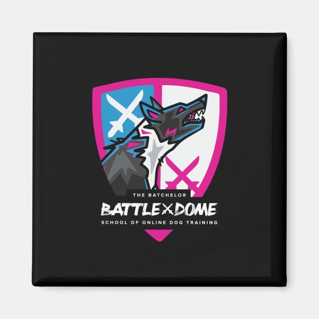 Aimant Texte FC BBDLogoEmblem (Devant)