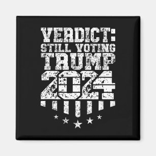 Aimant Texte patiné Trump vote toujours Condamné Felon