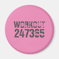 Texte usé et rayé Workout 247365 rose