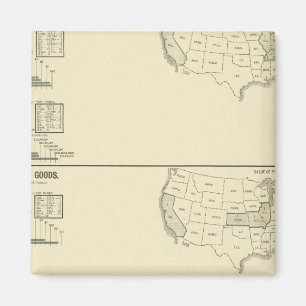 Aimant Textiles mélangés, soie et articles culinaires