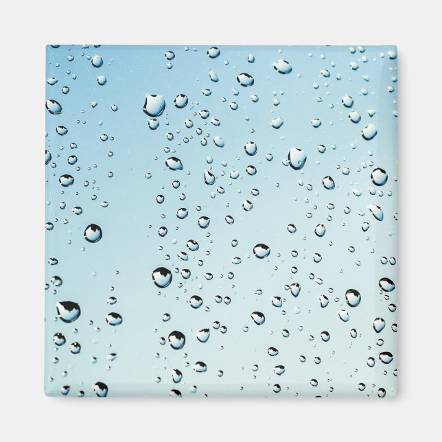 Aimant Texture Raindrops (Devant)
