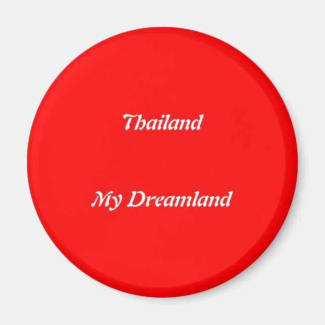 Aimant Thaïlande (Devant)