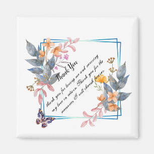 Aimant Thank you design