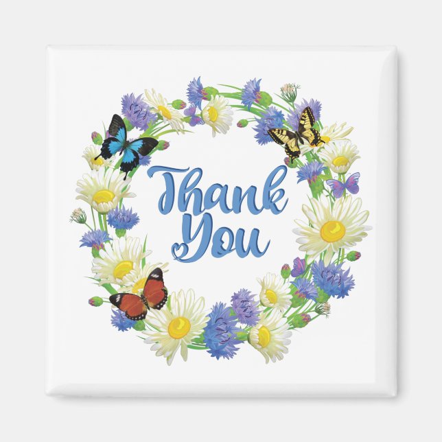 Aimant Thank You note (Devant)