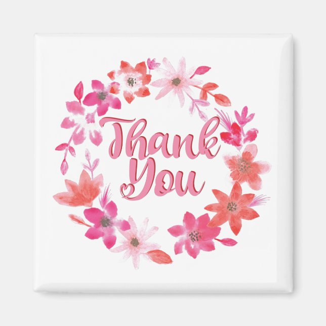 Aimant Thank You note (Devant)