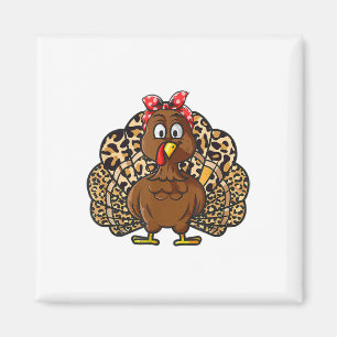Aimant Thanksgiving Leopard Turquie Thanksgiving Automne