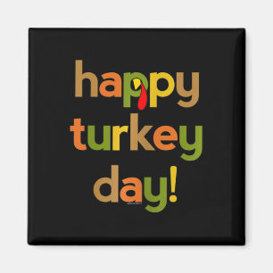 Aimant Thanksgiving Pour Les Femmes Son Joyeux Jour De La
