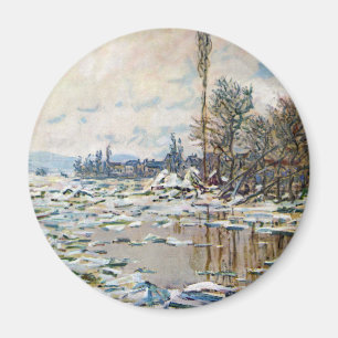Aimant The Break Up of the Ice by Claude Monet