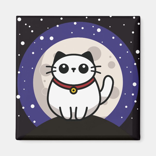 Aimant The Cat and The Moon 2025 (Devant)