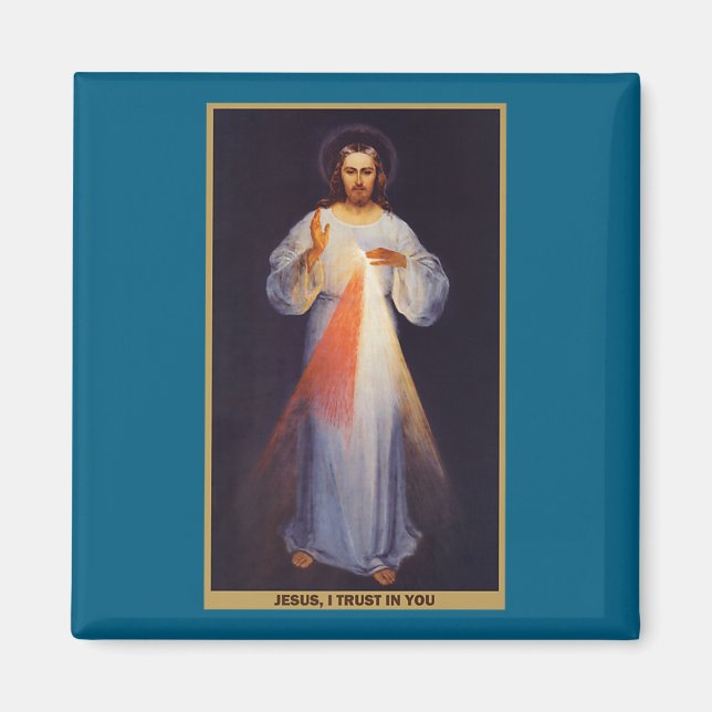 Aimant The Divine Mercy Shirt Premium  (Devant)