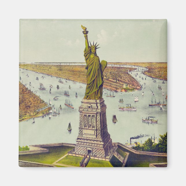 Aimant The Great Bartholdi Statue, Statue of Liberty (Devant)