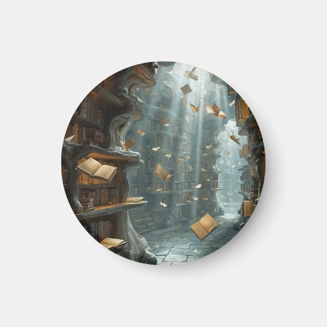 Aimant The Living Library (Devant)