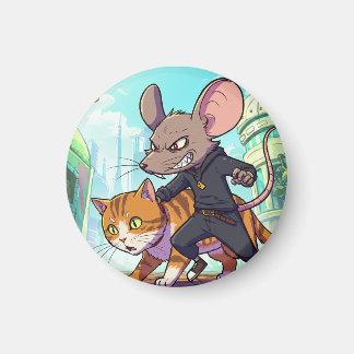 Aimant The moment the mouse beats the cat