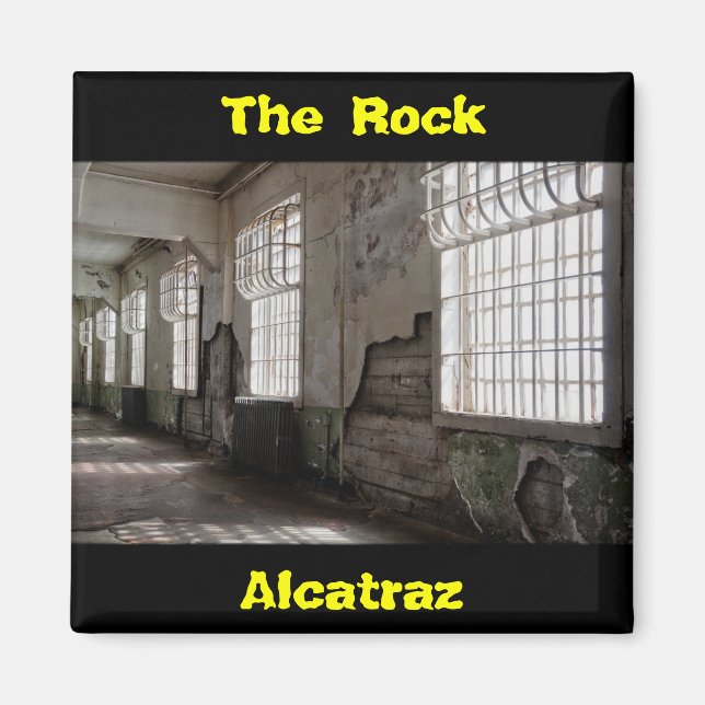 Aimant The Rock, Prison d'Alcatraz aujourd'hui, San Franc (Devant)