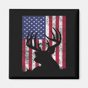 Aimant The Whitetail Hunter American Fla