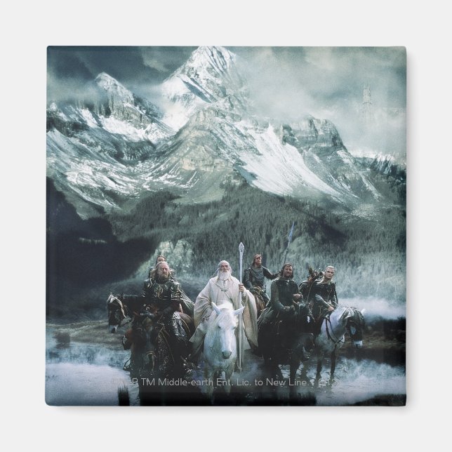 Aimant Theoden et la bourse (Devant)