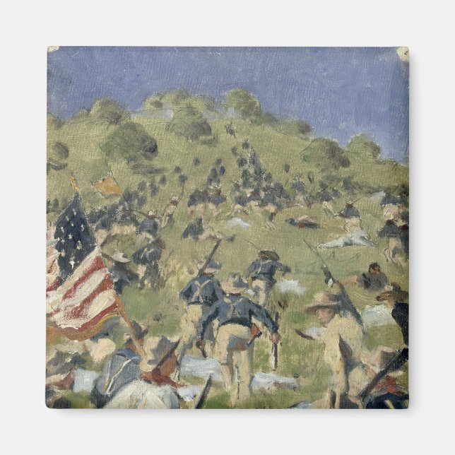 Aimant Theodore Roosevelt prend le Saint Juan (Devant)