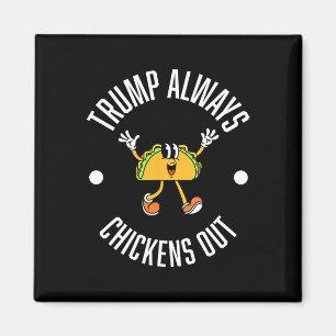 Aimant Théorie Trump Taco – Trump abandonne toujours les 