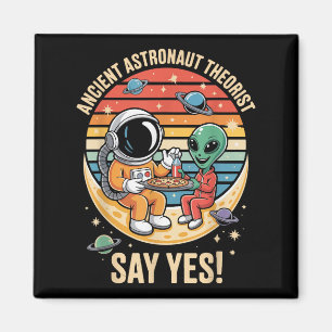 Aimant Théoriste de l'astronaute antique dire oui Alien v