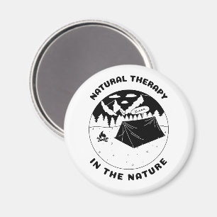 Aimant Thérapie naturelle dans la nature