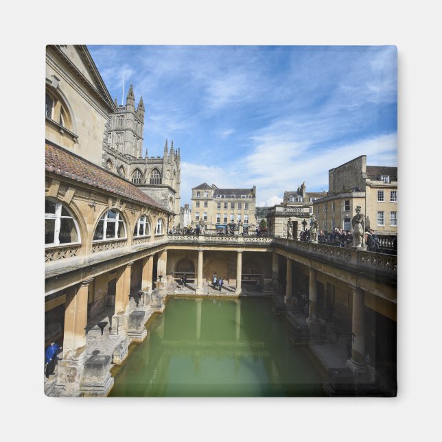 Aimant Thermes romains en Angleterre Bath (Devant)