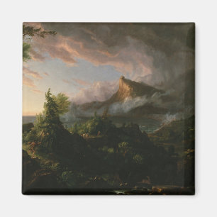 Aimant Thomas Cole Le cours de l'Empire Le Savage