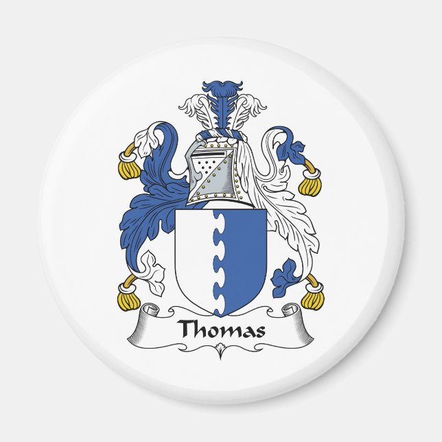 Aimant Thomas Family Crest (Devant)
